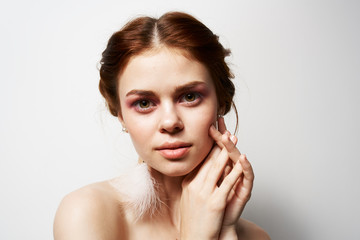 beautiful women with makeup