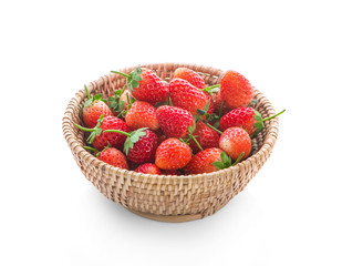 Strawberry isolated on white background