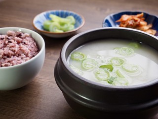 한국의 음식 사골국물 