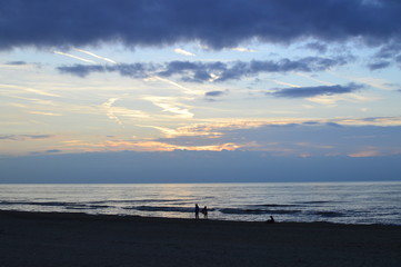 Obraz premium sunset on the sea