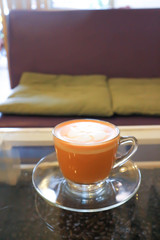 Thai tea,hot tea or hot milk tea