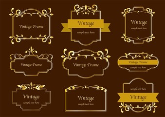 ヴィンテージフレームセット