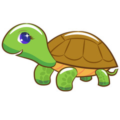 Turtle cartoon clipart