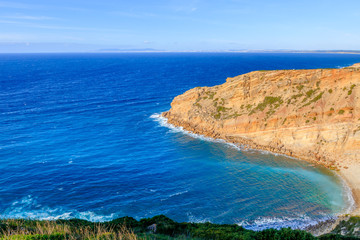 Vista da Paisagem do Cabo Espichel em Sesimbra Portugal