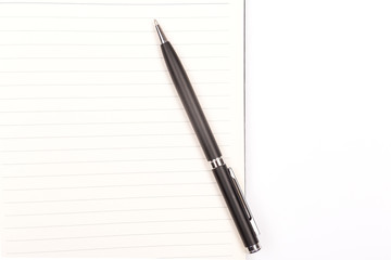 Notepad and a pen