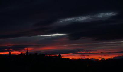 Obraz premium Sunset City 