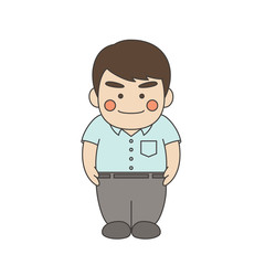 男性キャラクタークールビズ