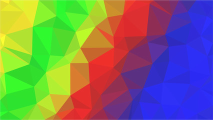 Color Polygonal Mosaic Background, Low Poly Style, Vector illustration, Business Design Templates, Shining polygon pattern, geometric image in Origami style with gradient. Bright template for web site