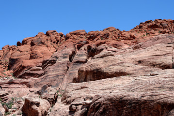 Fototapeta premium Rock Formation in Red Rock Canyon, Nevada, USA