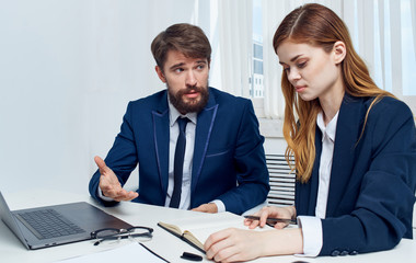 business colleagues in the office