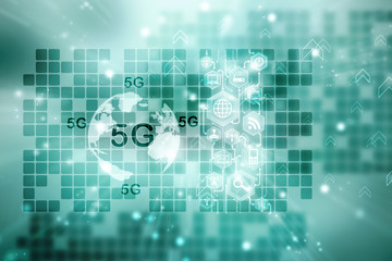 2d rendering 5G Network 5G Connection
