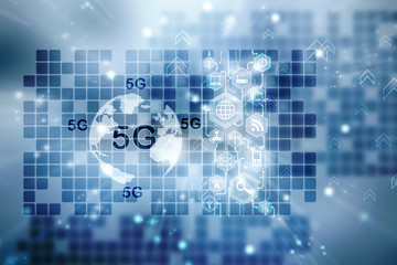 2d rendering 5G Network 5G Connection
