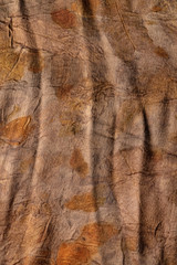 texture of natural silk fabric