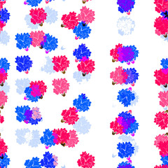 Beautiful seamless floral pattern background.