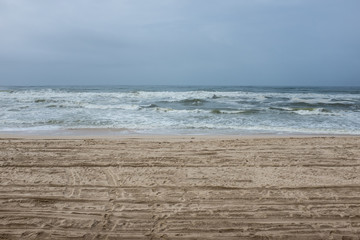 The Arabian Sea, and Dahariz beach,  Salalah, Oman