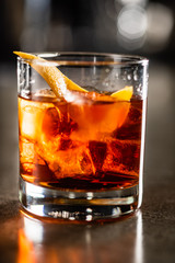 cocktail in the bar