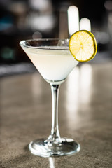 cocktail in the bar