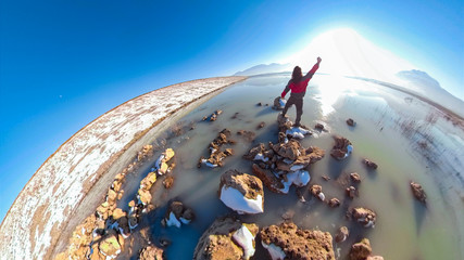 discovery and adventure in unusual places 360 foto