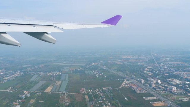 Departure from Bangkok