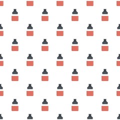 Fruit vape liquid pattern seamless vector repeat for any web design