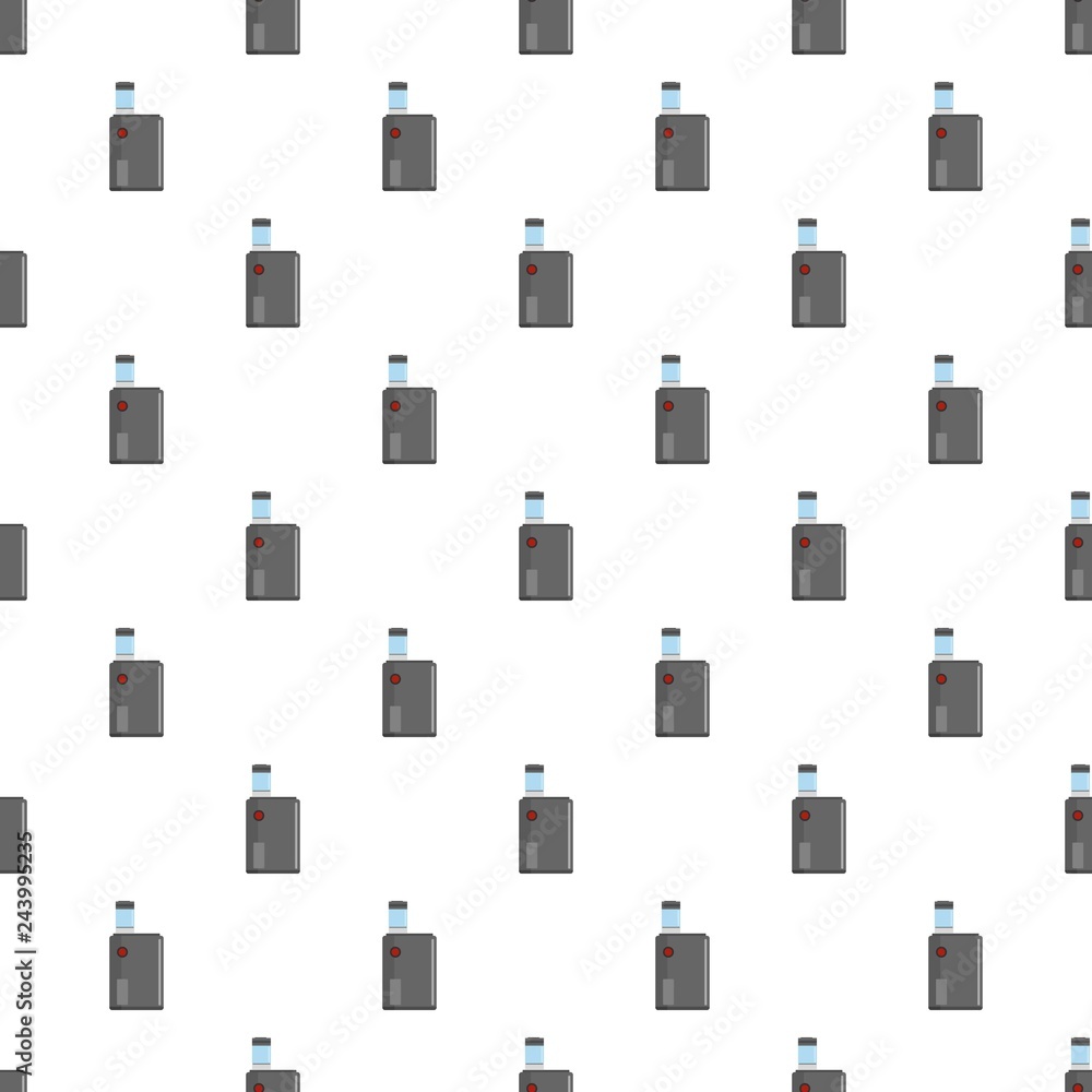 Aufkleber vaping box pattern seamless vector repeat for any web design