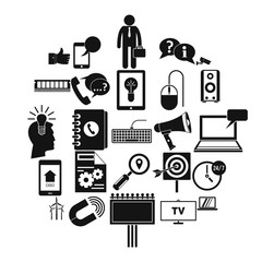 Serving the server icons set. Simple set of 25 serving the server vector icons for web isolated on white background