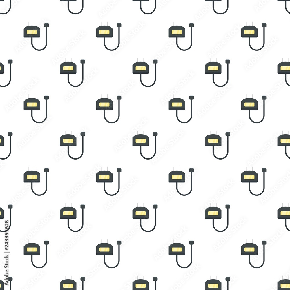Poster charge vape set pattern seamless vector repeat for any web design