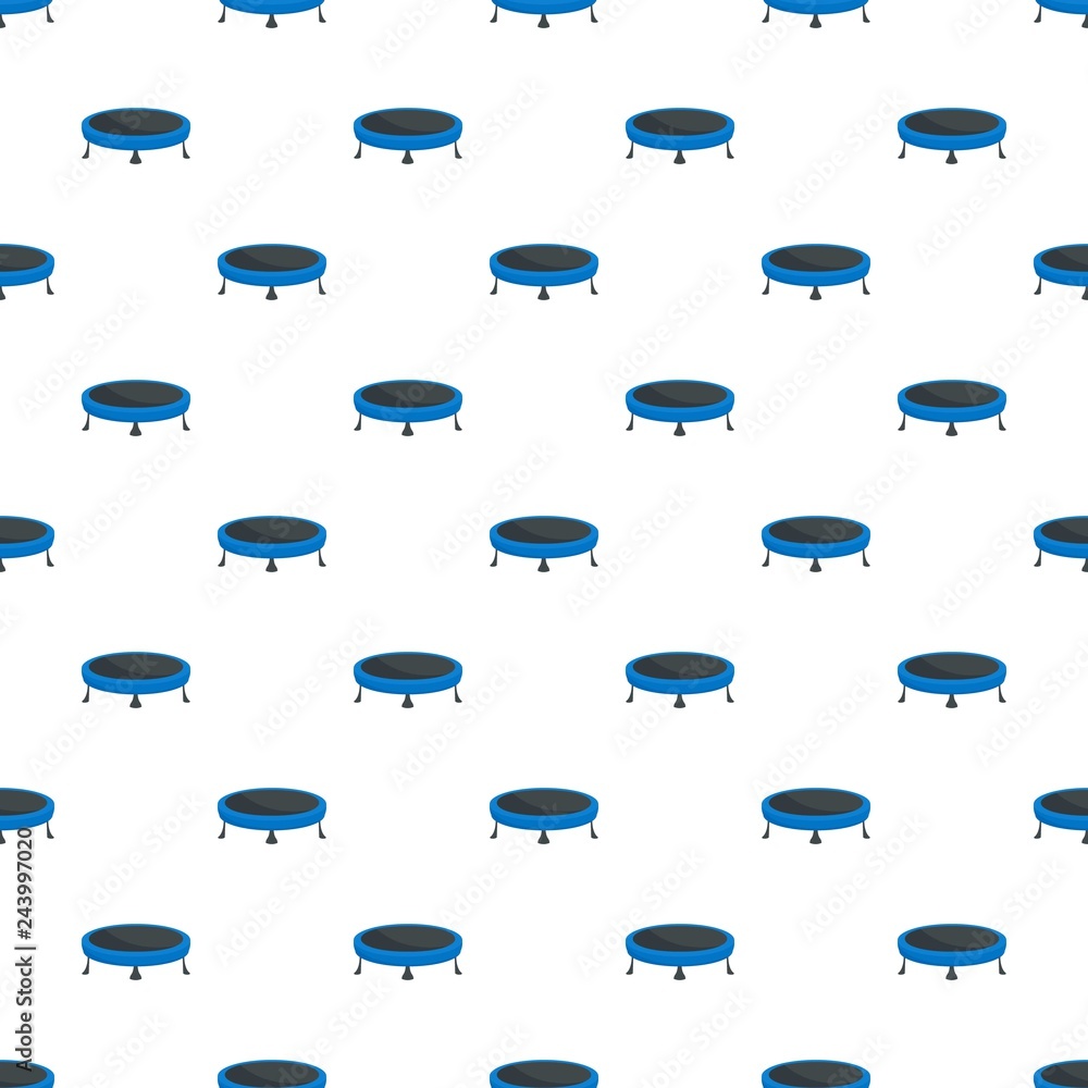 Poster trampoline pattern seamless vector repeat for any web design
