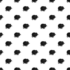 Sleeping sheep pattern seamless vector repeat geometric for any web design