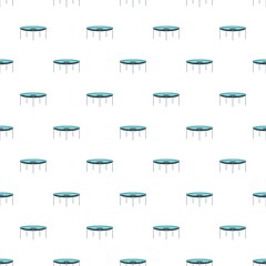 Round trampoline pattern seamless vector repeat for any web design