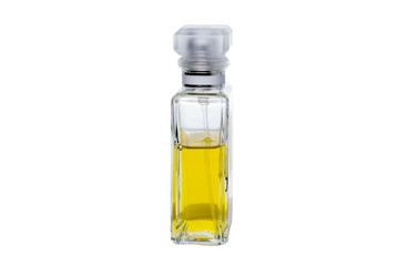 perfume bottle isolated