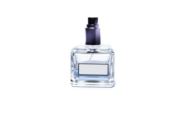 perfume bottle isolated