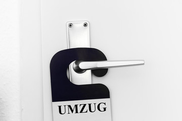Umzug Türanhänger