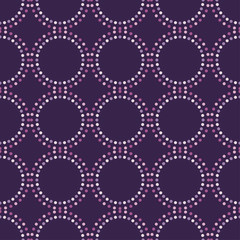 Polka dot seamless pattern. Mosaic of colored balls. Geometric background. Can be used for wallpaper, textile, invitation card, web page background.