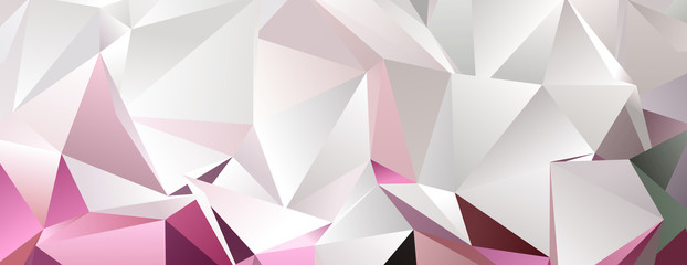 Abstract Low-Poly triangular modern background