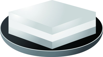 Monochrome Gradation Three color Diamond shaped Rice cake for Hinamatsuri