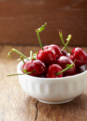 Fresh fruit, red cherry