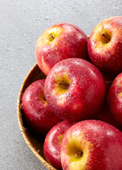 Fresh fruit red apple