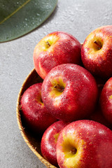 Fresh fruit red apple