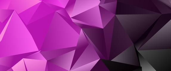 Triangular 3d, modern background