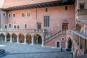 University of Jagiellonian Collegium Maius in Krakow, May 2018. Poland