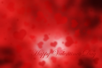 .Valentine's day background with hearts