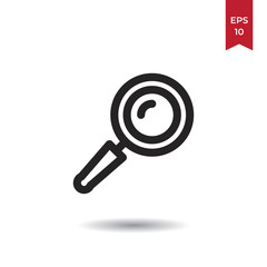 Loupe vector icon