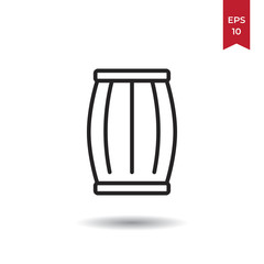 Cask vector icon