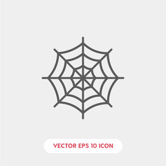 spider net icon vector