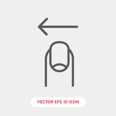 vector icon on square internet button