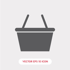 picnic basket icon vector