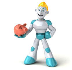 Robot - 3D Illustration
