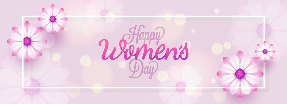 Women's Day Banner Design.