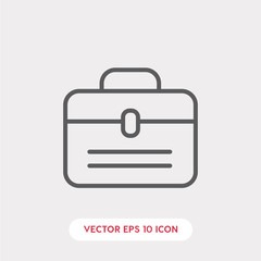 briefcase icon vector